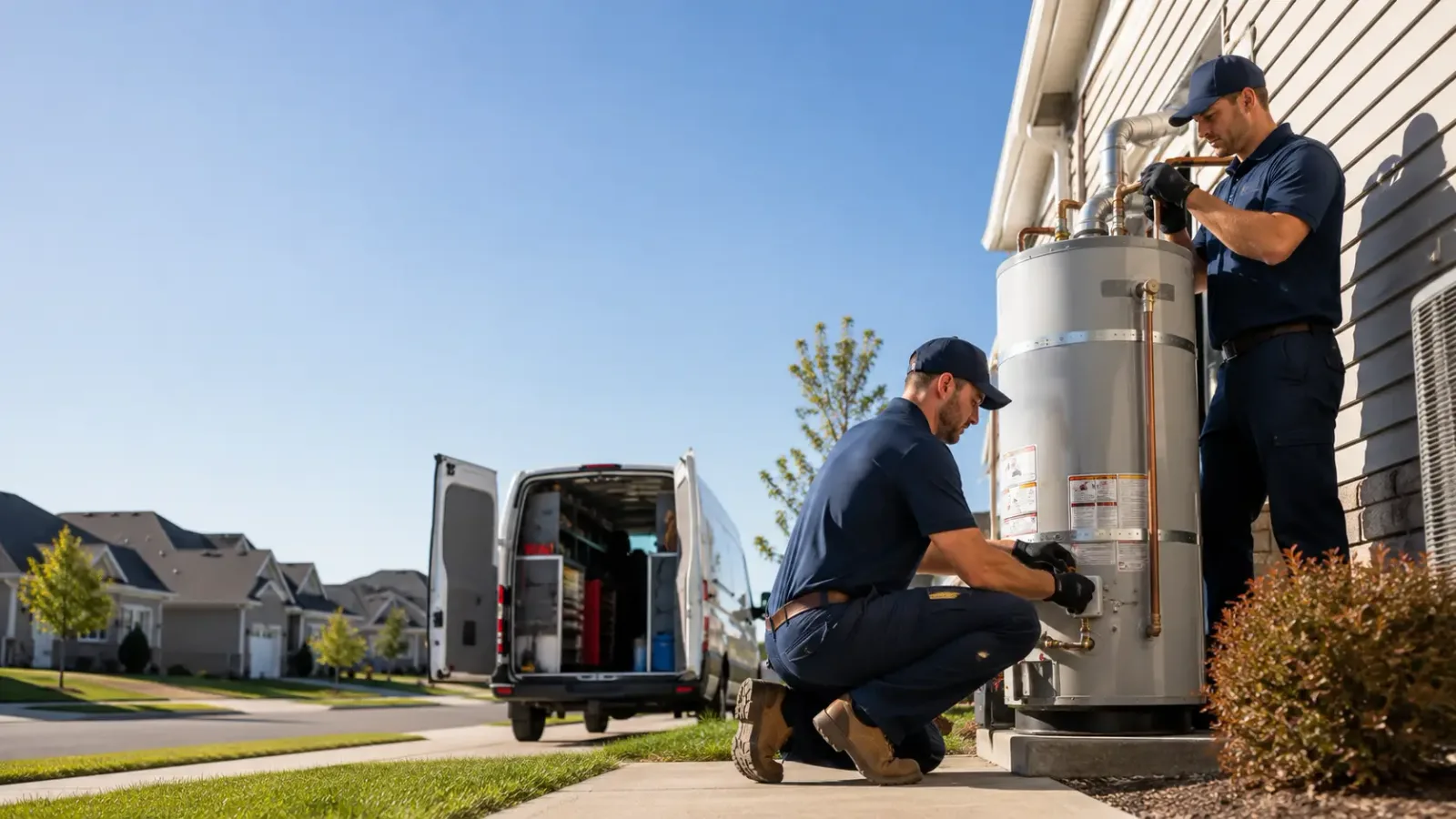 Water Heater Installation in Martinsville, MO